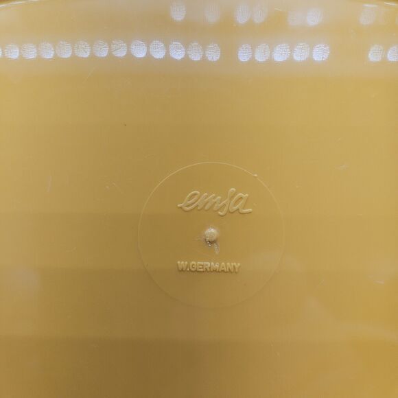 Vintage 70's Emsa‎ Lot MCM Retro Mod Cream Sugar Butter Salt Pepper W. Germany - Picture 2 of 15